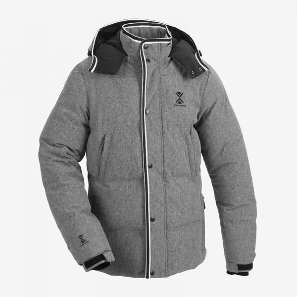 white goose down jacket